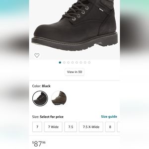 Mens Wolverine work boots